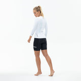 Zone3 Women's Lava Aero 3/4 Sleeve Warmth Top | White/Green