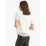 Koral Double Layer Tee | White