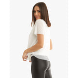 Koral Double Layer Tee | White