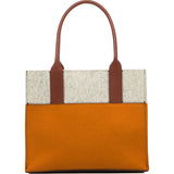 Graf Lantz Jaunt Petite | Turmeric & Heather White Felt / Sienna Leather 5202Tus