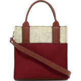 Graf Lantz Jaunt Mini | Rosewood & Heather White Felt / Sienna Leather 5203Rws