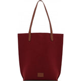 Graf Lantz Hana Tote | Rosewood Felt / Sienna Leather 5250Rws