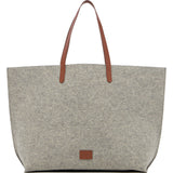 Graf Lantz Hana Boat Bag | Granite Felt / Sienna Leather 5251Gs