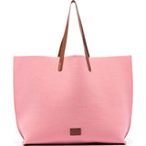 Graf Lantz Hana Boat Bag | Rock Salt Felt / Sienna Leather 5251Rss