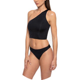 Koral Attract Rib Top | Black
