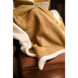 Moore & Giles Shearling Blanket | Chesnut