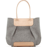 Graf Lantz Frankie Petite | Granite Felt / Natural Leather 5326Gnt