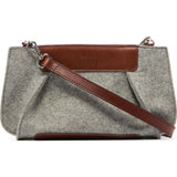 Graf Lantz Frankie Baguette | Granite Felt/ Sienna Leather 5328Gs