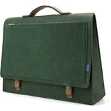M.R.K.T. Mateo Briefcase | Midnight Green/Teak 534040D