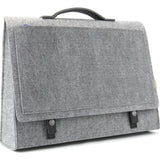 M.R.K.T. Mateo Briefcase | Elephant Grey 534190E