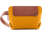 Graf Lantz Bedford Belt Bag | Turmeric Felt / Sienna Leather 5343Tus