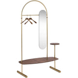 Nomon Arco Clothing Rack and Mirror