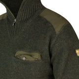 Fjallraven Koster Sweater Mens | Dark Olive