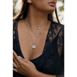 Awe Inspired Selene Necklace | Box Chain