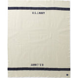 Faribault Foot Soldier Wool Blanket | US Navy Cream 5471 Twin 66x85