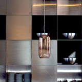 Artemide Gople Mini Suspension Max | 7W E12 Chrome/Bronze Ext 15FT