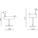 Nomon Rara Avis Side Table | Walnut