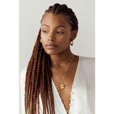 Awe Inspired Shell Charm Necklace | Standard Cable Chain