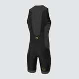 Zone3 Men's Aquaflo Plus Trisuit | Black/Red