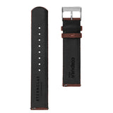 Sternglas Nylon Vegan Strap 20mm | Brick Red Silver