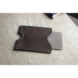 Kiko Leather Double Sided Card Case | Brown