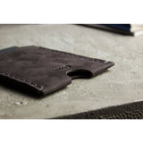 Kiko Leather Double Sided Card Case | Brown