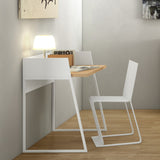 TemaHome Volga Desk | Oak / Pure White 165064-VOLGA