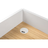 TemaHome Volga Desk | Oak / Pure White 165064-VOLGA