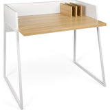 TemaHome Volga Desk | Oak / Pure White 165064-VOLGA