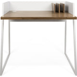 TemaHome Volga Desk | Walnut / Pure Black 165064-VOLGA