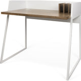 TemaHome Volga Desk | Walnut / Pure Black 165064-VOLGA