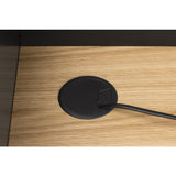 TemaHome Volga Desk | Oak / Pure Black 165064-VOLGA
