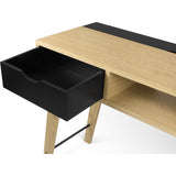 TemaHome Lime Console | Oak / Pure Black 193021-LIME