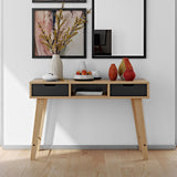 TemaHome Lime Console | Oak / Pure Black 193021-LIME
