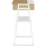 Temahome Space Desk | Oak/Pure White
