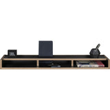 Temahome Ply Wall Shelf | Black