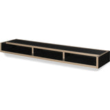Temahome Ply Wall Shelf | Black