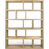 TemaHome Berlin 5 Levels Bookcase 150 Cm | Oak 118999-BERLIN5150