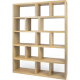 TemaHome Berlin 5 Levels Bookcase 150 Cm | Oak 118999-BERLIN5150
