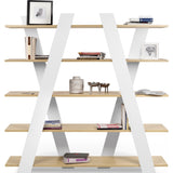 TemaHome Wind Shelving Unit | Oak / White 138022-WIND