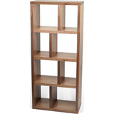 TemaHome Berlin 4 Levels Bookcase 70 Cm | Walnut 118999-BERLIN470