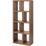 TemaHome Berlin 4 Levels Bookcase 70 Cm | Walnut 118999-BERLIN470