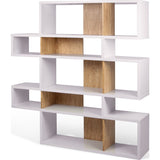 TemaHome London Composition Bookcase 2010-002 | Pure White Frame, Cork Backs 098020-LONDON2