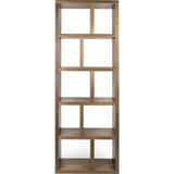 TemaHome Berlin 5 Levels Bookcase 70 Cm | Walnut 118999-BERLIN570