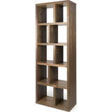 TemaHome Berlin 5 Levels Bookcase 70 Cm | Walnut 118999-BERLIN570
