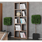 TemaHome Berlin 5 Levels Bookcase 70 Cm | Walnut 118999-BERLIN570
