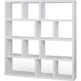TemaHome Berlin 4 Levels Bookcase 150 Cm | Pure White 118999-BERLIN4150