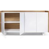 TemaHome Skin Sideboard | Oak / Pure White 9500.400254