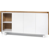 TemaHome Skin Sideboard | Oak / Pure White 9500.400254