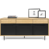 TemaHome Lime Sideboard | Oak / Pure Black 193093-LIME